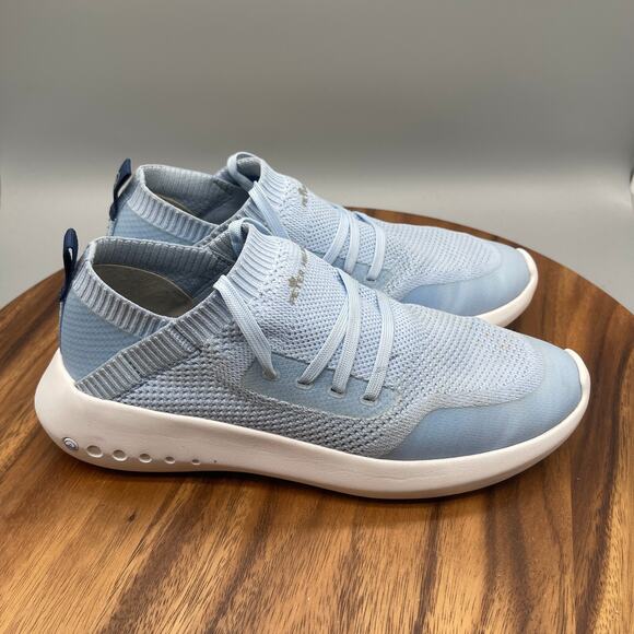 Peter Millar Hyperlight Glide Shoes Womems 9 Blue Running Walking Comfort Gym - Picture 1 of 8